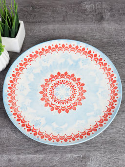 Блюдо круглое 27 см керамика / KR5 /уп 36/ - Галеонтрейд фото 5