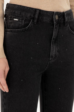 Женские черные джинсовые брюки - U.s. polo assn фото 5