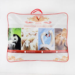 Одеяло Царские сны Бамбук 220х205 см, белый, перкаль (хлопок 100%), 200г/м2 - Vesta фото 4