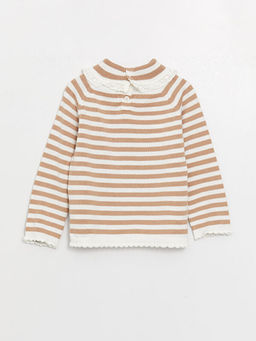 Bal?k?? Yaka Uzun Kollu K?z Bebek Triko Kazak - Waikiki фото 2