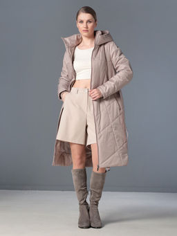 Пальто дем. капучино