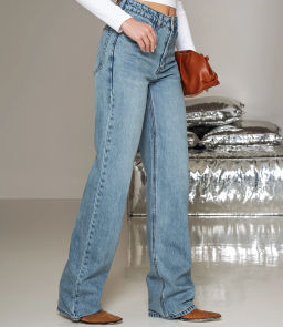 Джинсы #КТ1277, голубой - Dommod фото 3