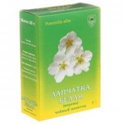 Лапчатка белая (корень) чайный напиток, 25 г (коробочка)