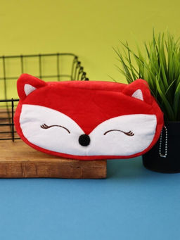Пенал плюшевый "Fox", red (20*10 см)