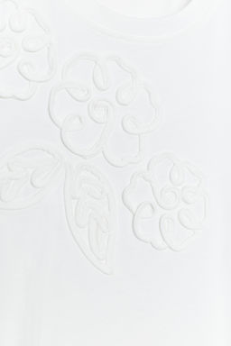 FRONT FLOWER T-SHIRT - Zara фото 7