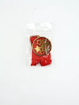 Медаль с уф-печатью «Ты звезда», диам. 5 см, золотая, с лентой