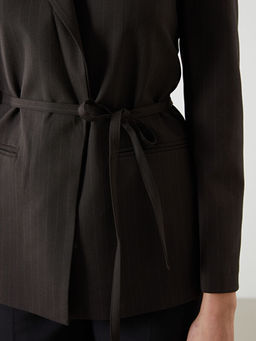 ?izgili Kad?n Blazer Ceket