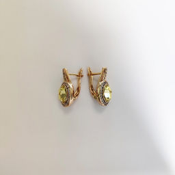 Серьги с кристаллами Swarovski