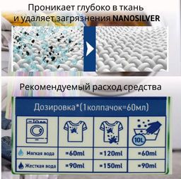 Средство для Стирки 1500мл ФЛОРА Детское - Flora фото 4