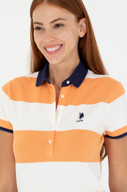 Женская оранжевая футболка - U.s. polo assn фото 16