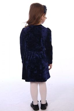 ПЛ092 Платье Принцесса (синий) - Милаша фото 4