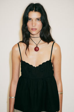 EMBROIDERED TOP - Zara фото 2