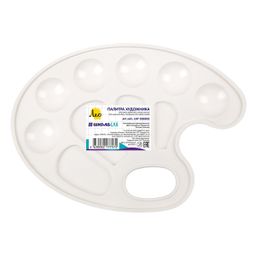 Палитра "Лео" "ШколаСад" Палитра художника LNY 300303 15.7 х 21.7 см 10 шт. белый