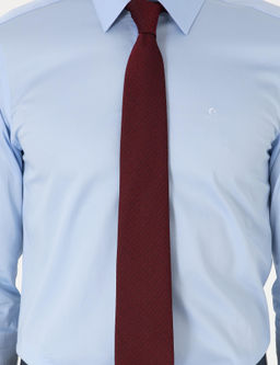 A__k Mavi Slim Fit Pamuklu Klasik G_mlek - Cacharel фото 6