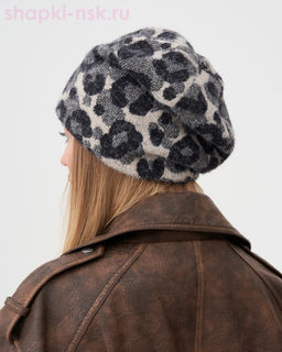 004 трикотаж Ягуар Шапка флис (56-58)