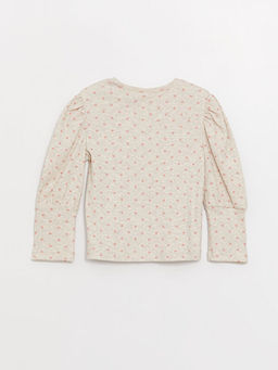 Bisiklet Yaka Uzun Kollu K?z Bebek Ti??rt - Waikiki фото 3