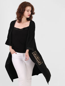 Кардиган ниже колена женский - Almond фото 6