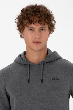 Erkek Antrasit Melanj Basic Sweatshirt Sepette S_rpriz _ndirim - U.s. polo assn фото 2