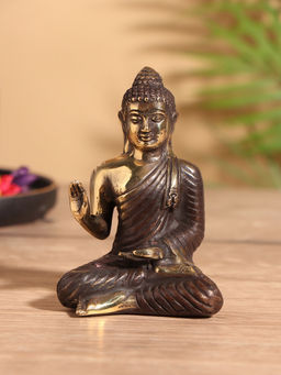 Сувенир «Будда», 7×5×10 см, бронза