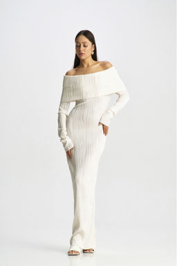 Платье рельефное Milk