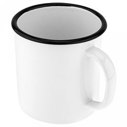 Кружка эмалированная 1л, д10,5см, h12см, белый (Россия)
