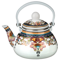Чайник эмал. с фильтром из нжс, 1,3л, арт. 934-314, 934-333