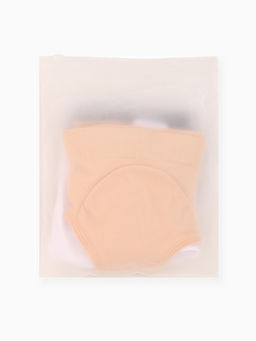 Топы бесшовные MINAKU, набор 3 шт., размер 46, цвет белый, чёрный, бежевый