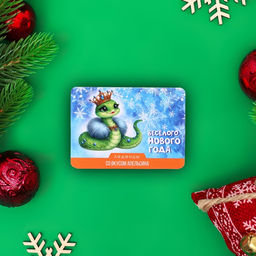 Цена за 2 шт. Леденцы новогодние Веселого нового года, со вкусом апельсина, 16 г - Фабрика счастья фото 7