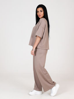 ЖК-1032 ЖЕНСКИЙ КОСТЮМ (Кофейный) - А-дина фото 3
