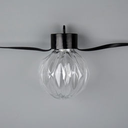 Умная гирлянда Нить 6 м с насадками Рифленые шарики, IP20, тёмная нить, 20 LED, свечение RGB, USB - Luazon lighting фото 8