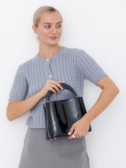 Сумка 2306-2Y black Polina&Eiterou