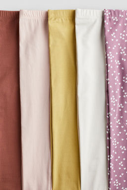 Pack de 5 leggings de punto - H&m фото 2