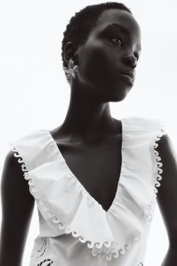 Vestido con bordado ingl?s - H&m фото 3
