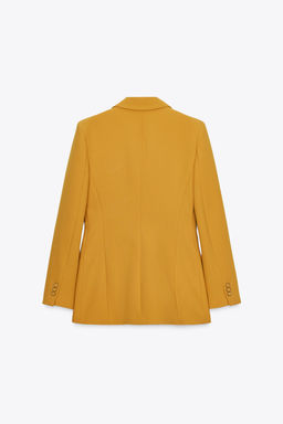 DOUBLE-BREASTED BLAZER WITH SHOULDER PADS - Zara фото 9