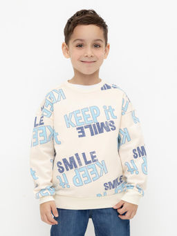 КР 302024/сливки джемпер (свитшот) для мал