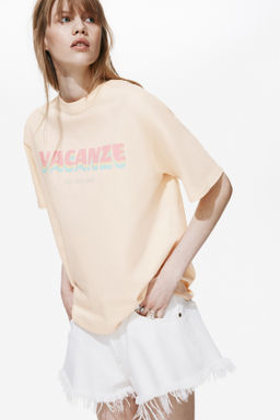 Camiseta oversize estampada - H&m фото 8