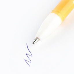 Цена за 10 шт. Ручка пластик шариковая, синяя паста, 0,5 мм Удар ярости - Artfox фото 10