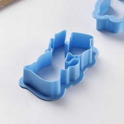 Набор форм для печенья Доляна Ангелы, 2 шт, 14?13?2 см, цвет голубой  фото 3