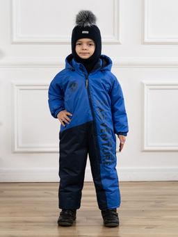 Комбинезон детский синий еврозима 30-038 (116, 60)