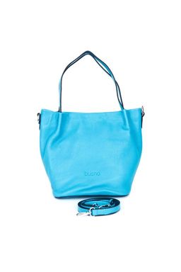 СИНЯЯ КОЖАНАЯ СУМКА С РУКАВАМИ