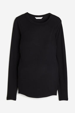 MAMA Camiseta en punto de canale - H&m фото 6