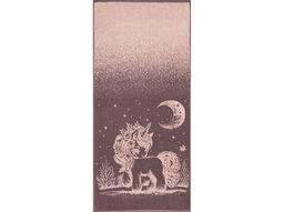 Полотенце махровое 6с102.411ж1 Волшебная ночь(т.с.мальв1) 67х150см