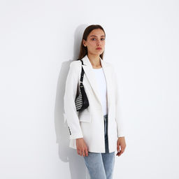 Сумка женская текстильная, 20х23х5.5 см, лапки - Nazamok фото 7