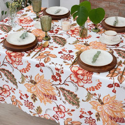 Скатерть Доляна. Летние цветы, 145?180 см, 100% п/э