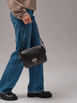 Женская сумка кросс-боди Azaro 3684 темно-коричневый соло