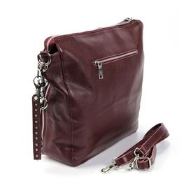 Женская кожаная сумка 1669-А Вайн - Cidirro фото 3