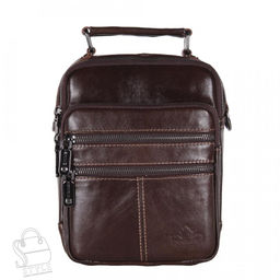 Сумка мужская кожаная кожаный 22665Z coffee Zinimxs - S-style фото 3