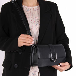 Сумка 1626Y black Polina&Eiterou