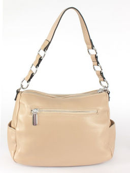 Сумка женская натуральная кожа GU 2033-7795, 2отд, плеч/ремень, бежевый SALE 254575 - Adelia фото 2