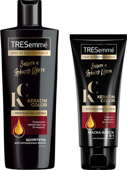 TRESEMME набор Яркость цвета (шампунь 230мл+маска 200мл)
